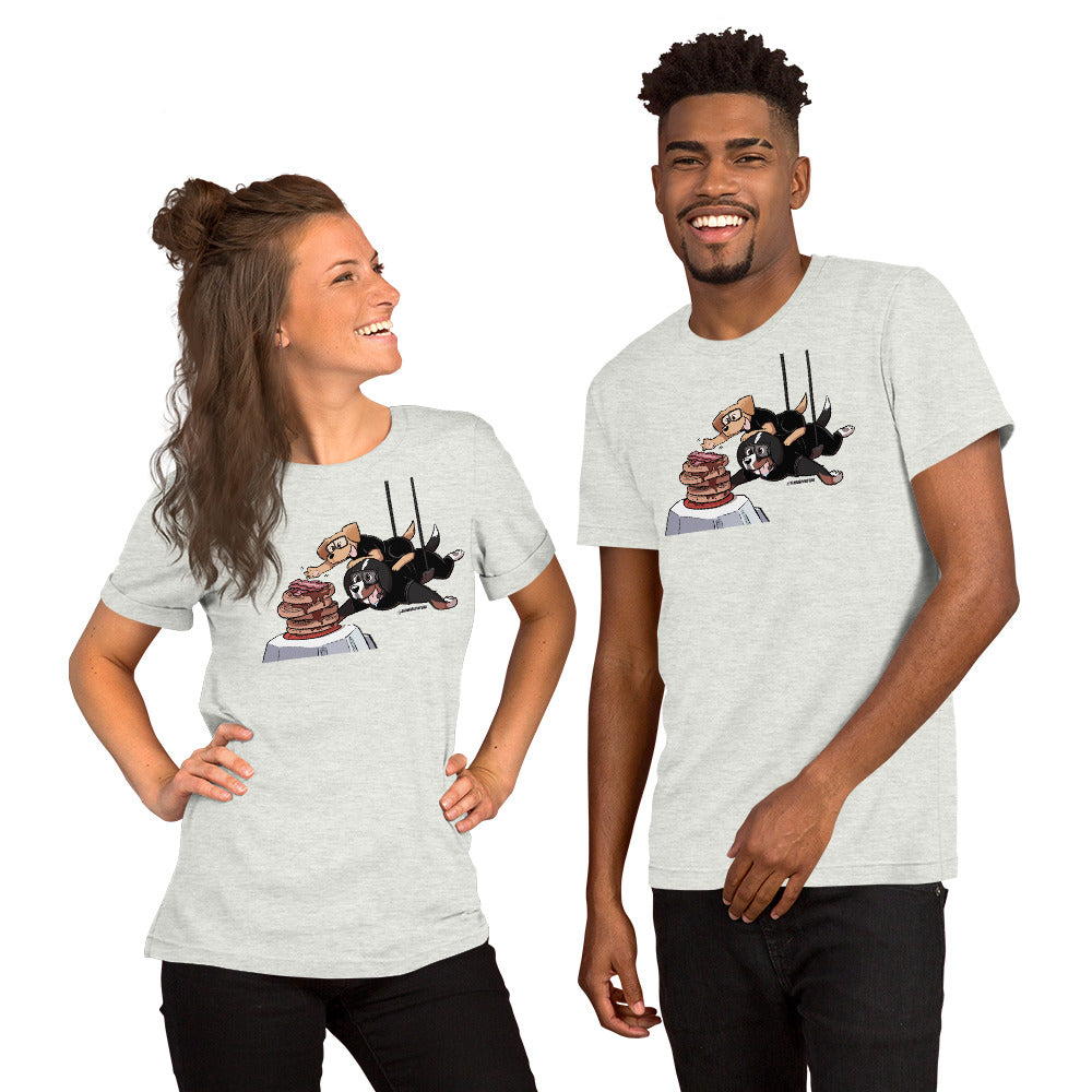 Short-Sleeve Unisex T-Shirt: Waffle Mountain Pawssible