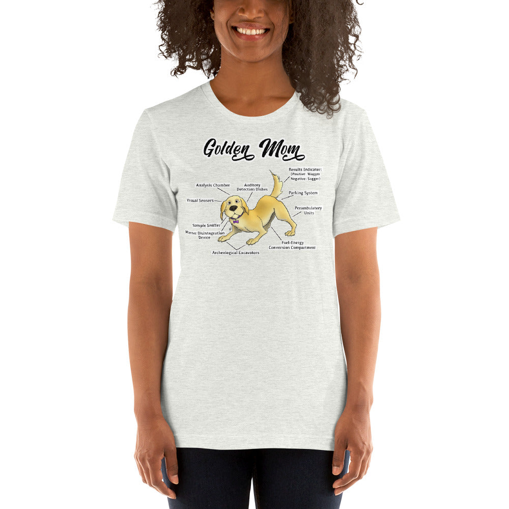 Short-Sleeve Unisex T-Shirt-Golden Mom