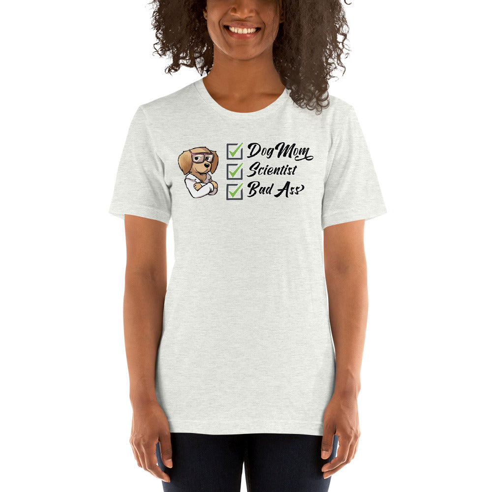 Short-Sleeve Unisex T-Shirt: Dogmom!