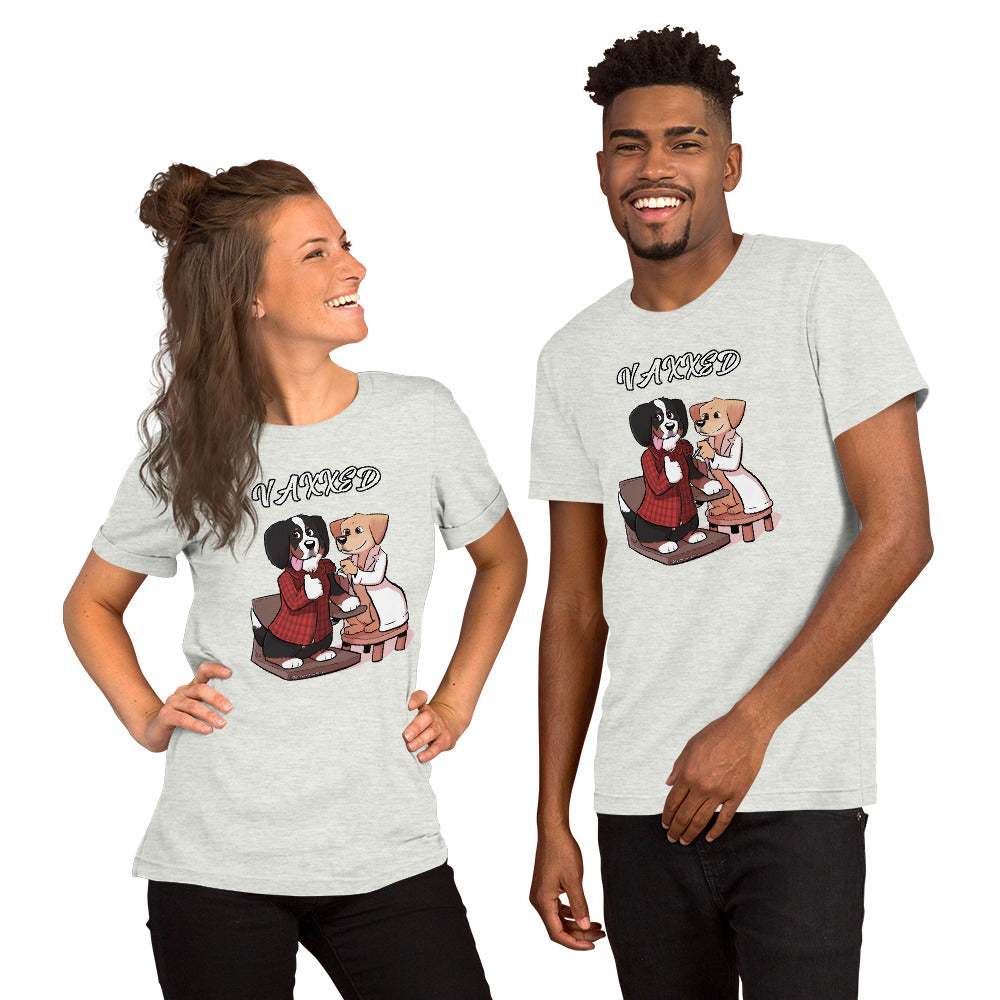 Short-Sleeve Unisex T-Shirt: VAXXED