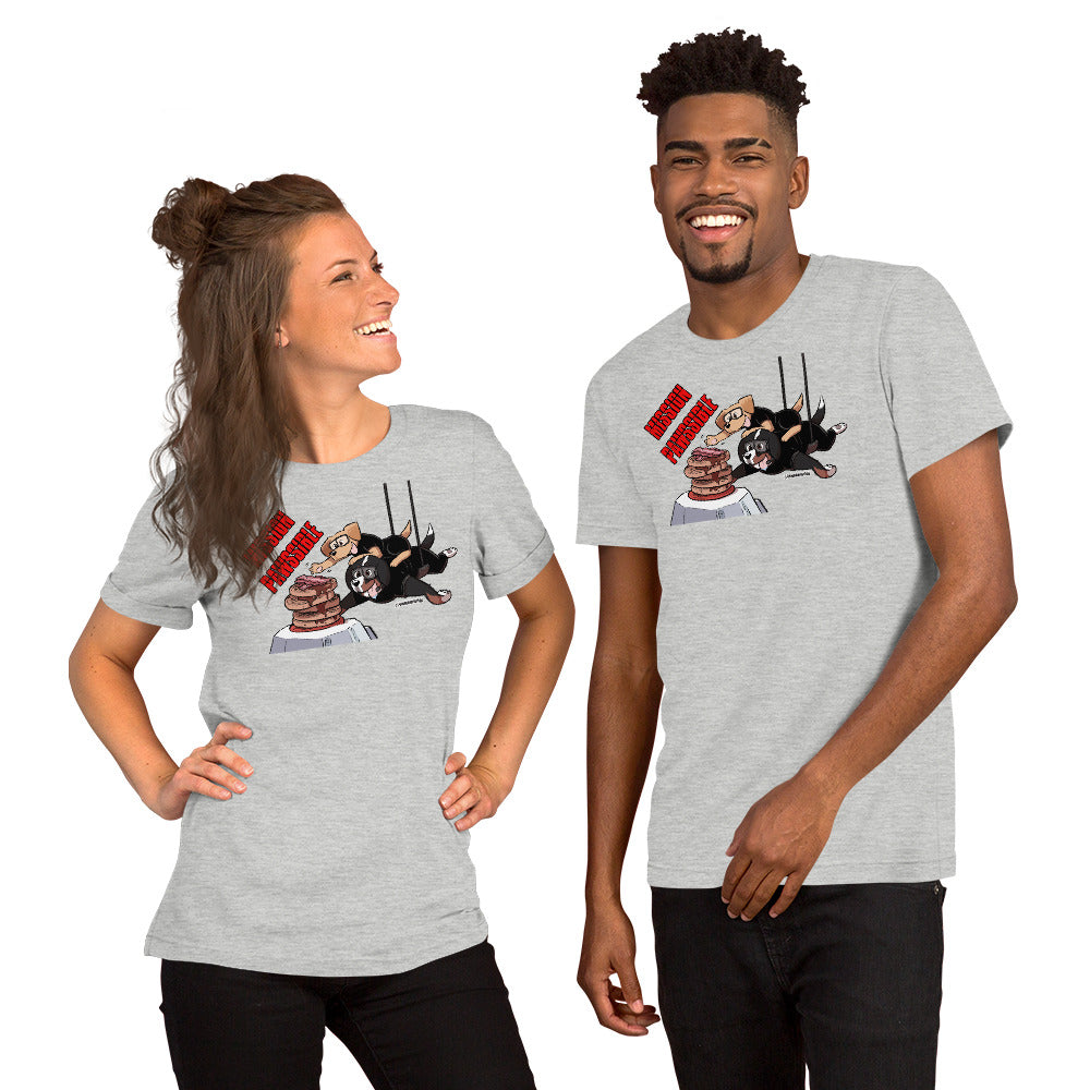 Short-Sleeve Unisex T-Shirt: MISSION PAWSSIBLE