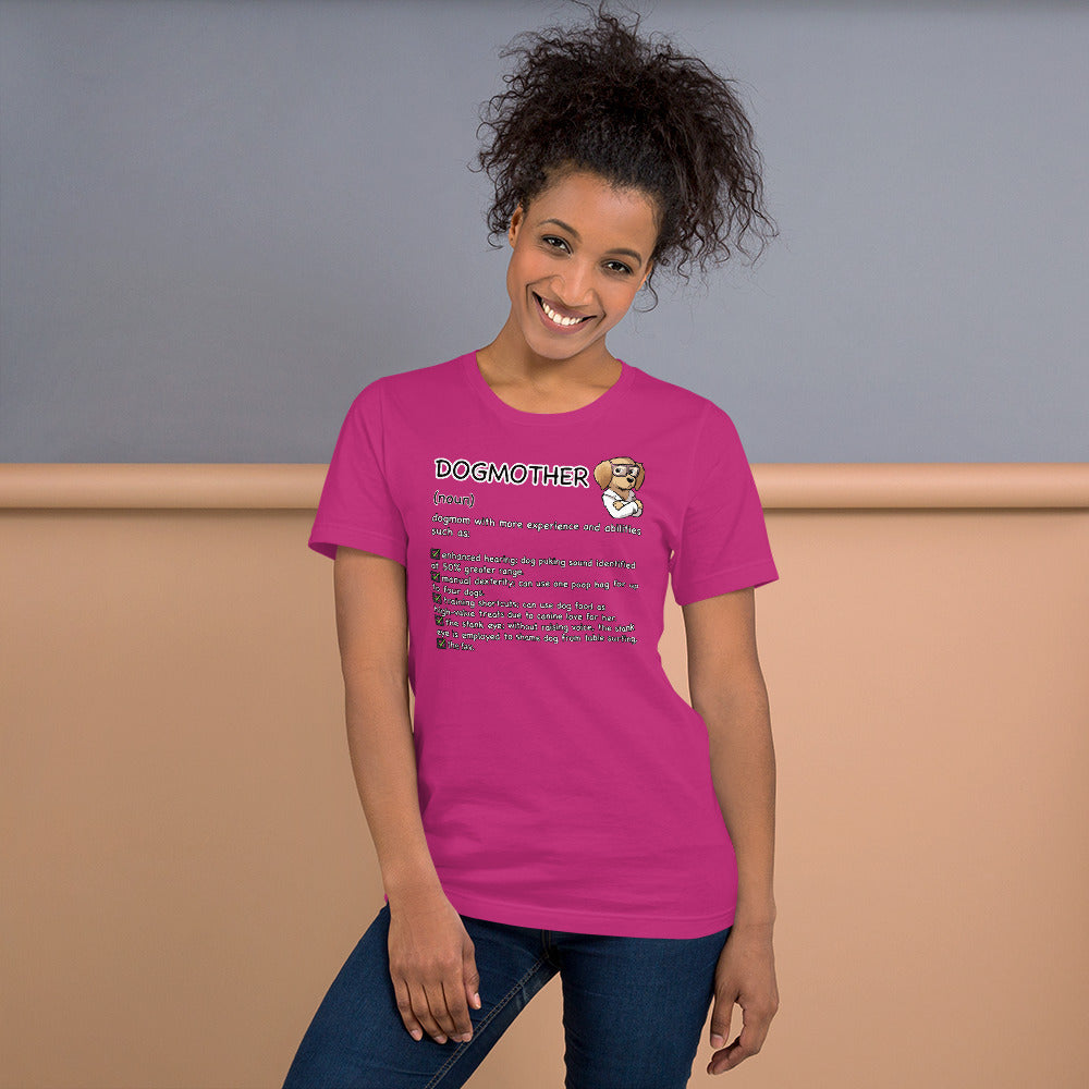 Short-Sleeve Unisex T-Shirt: DOGMOTHER