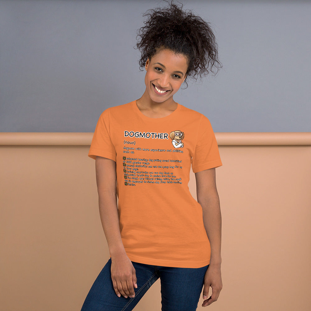 Short-Sleeve Unisex T-Shirt: DOGMOTHER