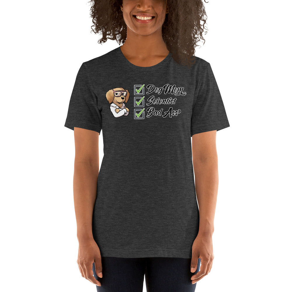 Short-Sleeve Unisex T-Shirt: Dogmom!