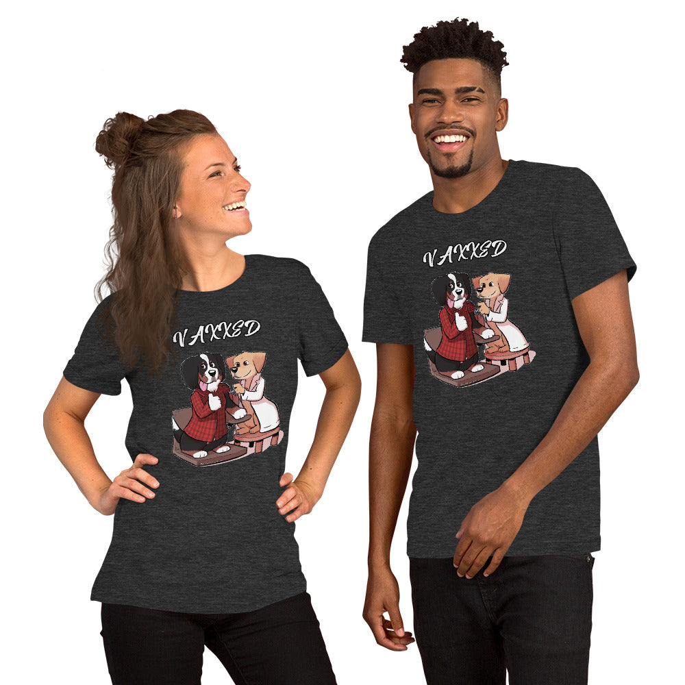 Short-Sleeve Unisex T-Shirt: VAXXED