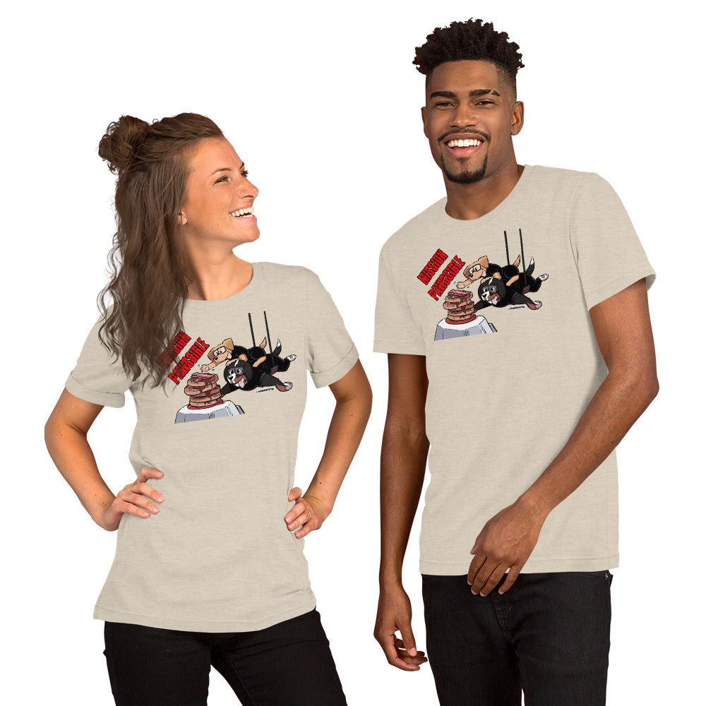 Short-Sleeve Unisex T-Shirt: MISSION PAWSSIBLE