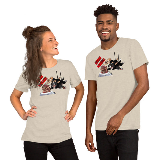 Short-Sleeve Unisex T-Shirt: MISSION PAWSSIBLE