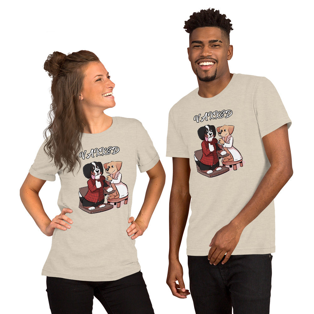 Short-Sleeve Unisex T-Shirt: VAXXED
