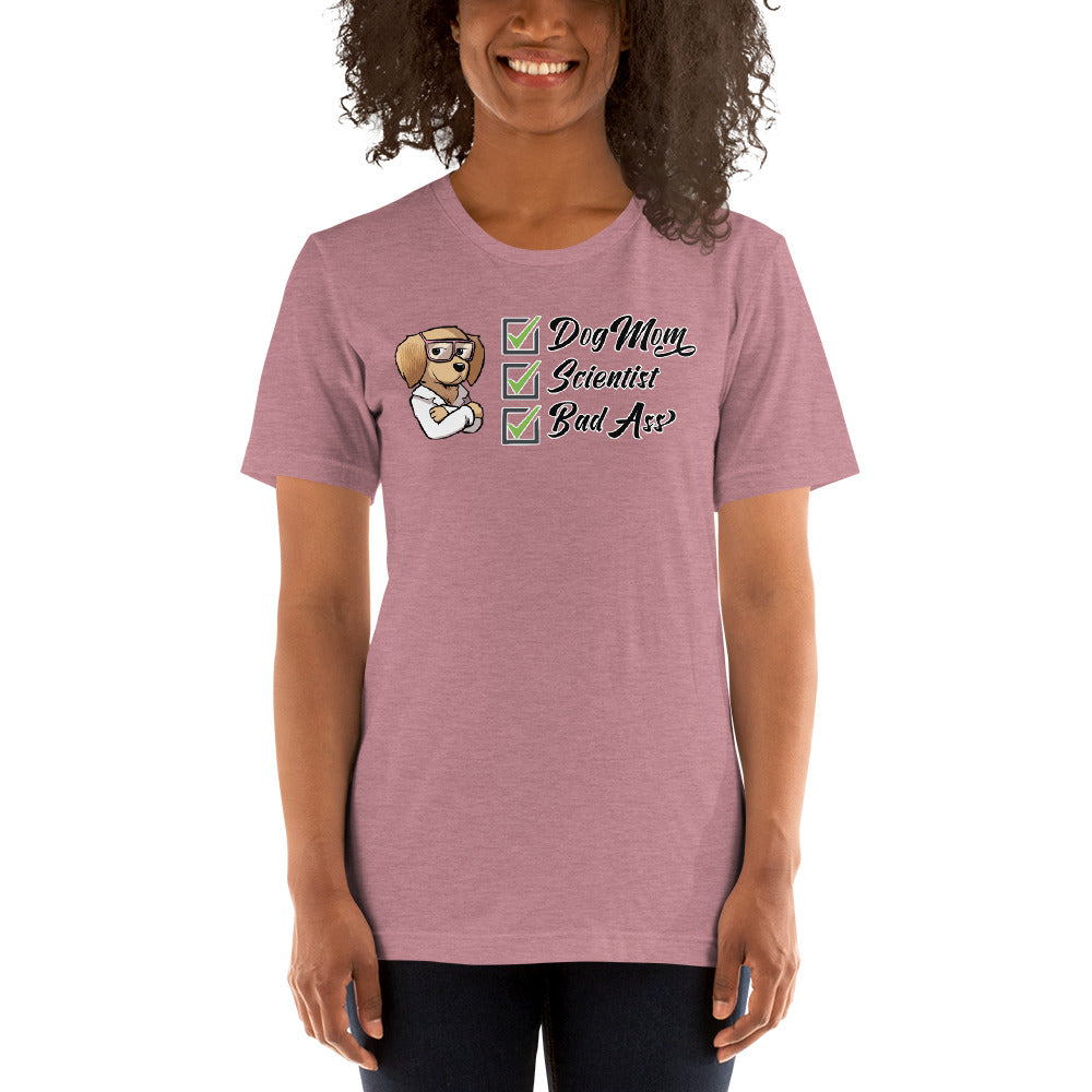 Short-Sleeve Unisex T-Shirt: Dogmom!