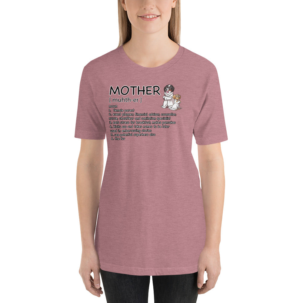 Short-Sleeve Unisex T-Shirt: Mother Definition