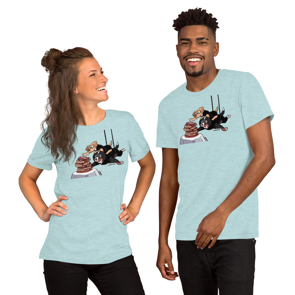 Short-Sleeve Unisex T-Shirt: Waffle Mountain Pawssible