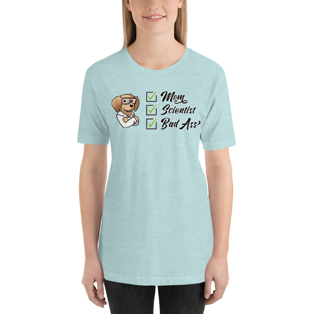 Short-Sleeve Unisex T-Shirt: Mom Scientist!