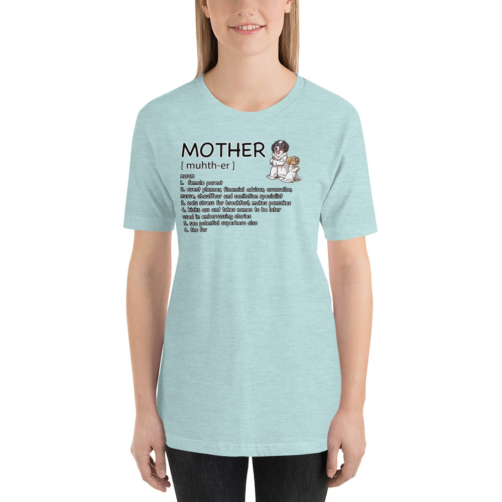 Short-Sleeve Unisex T-Shirt: Mother Definition