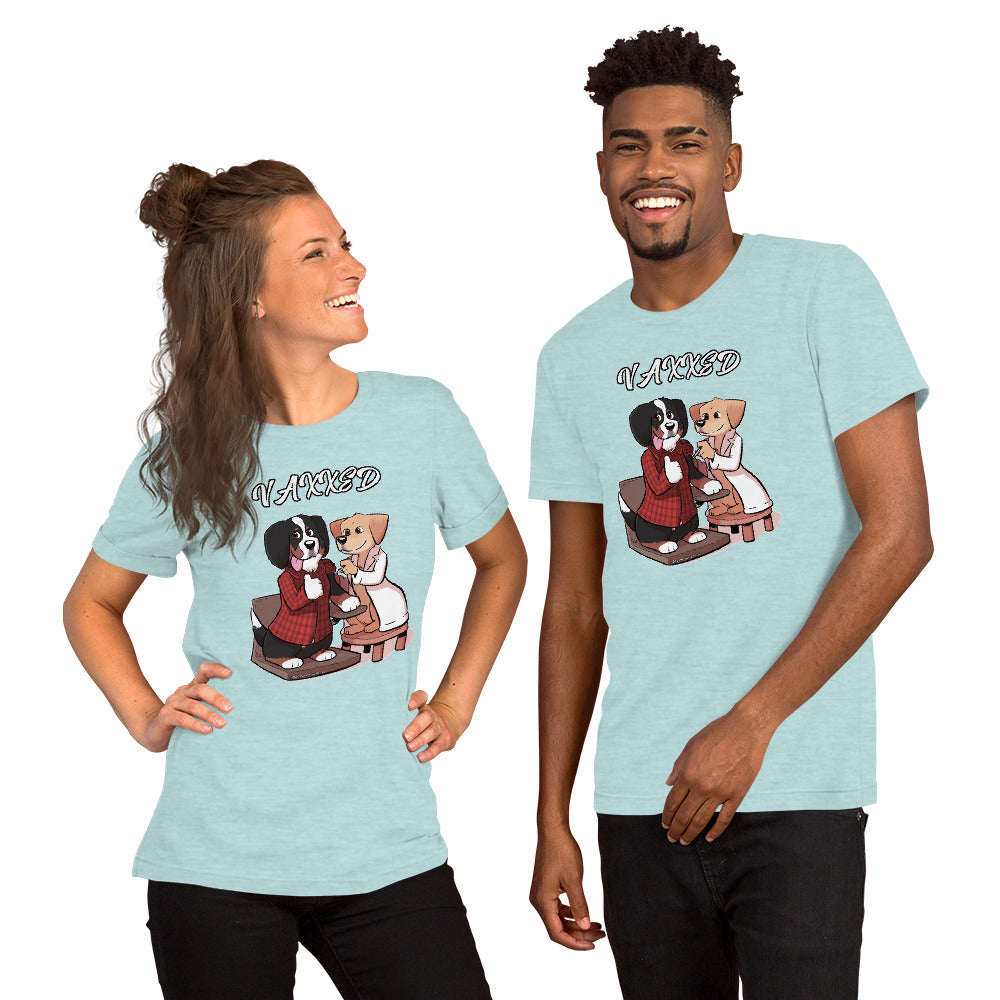 Short-Sleeve Unisex T-Shirt: VAXXED