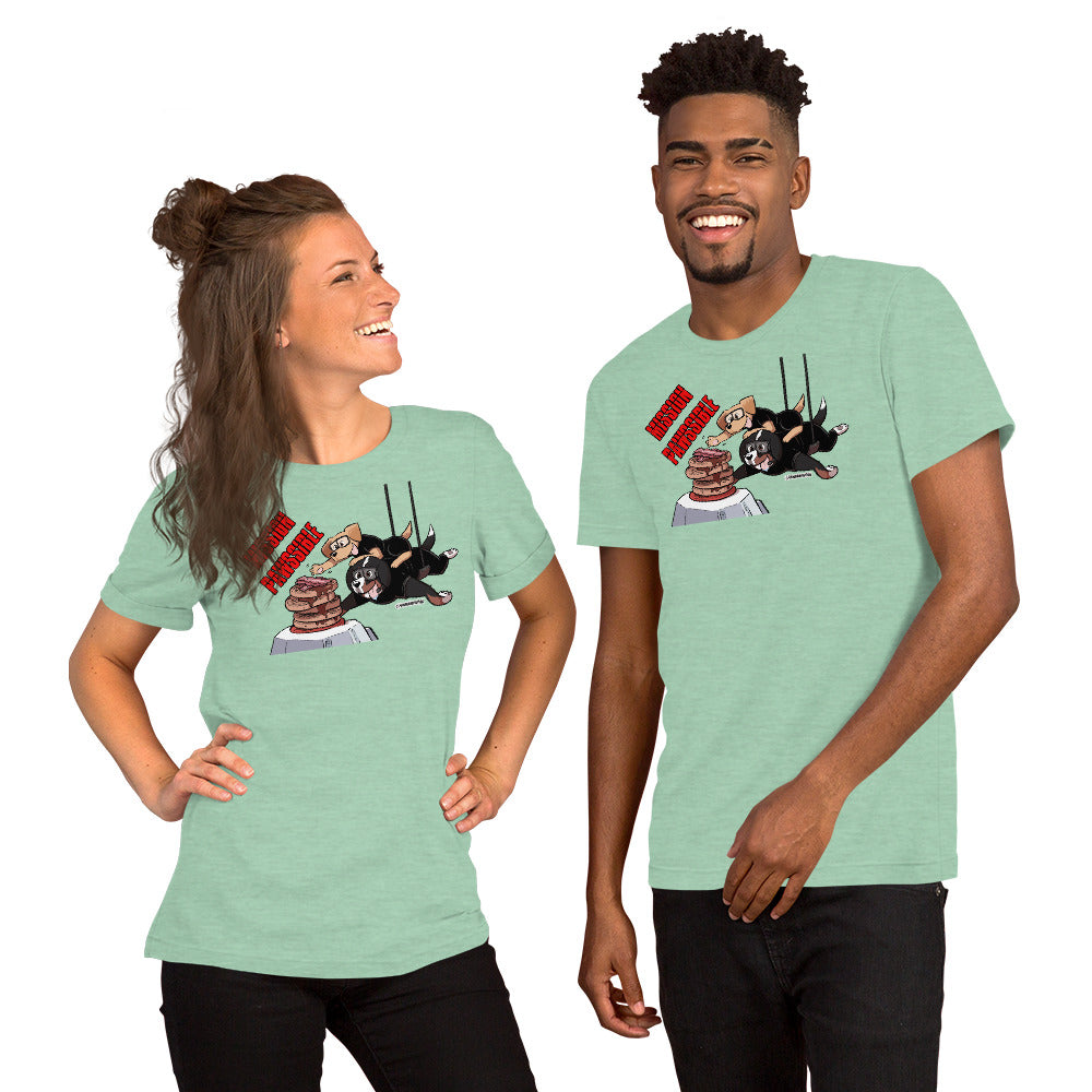 Short-Sleeve Unisex T-Shirt: MISSION PAWSSIBLE