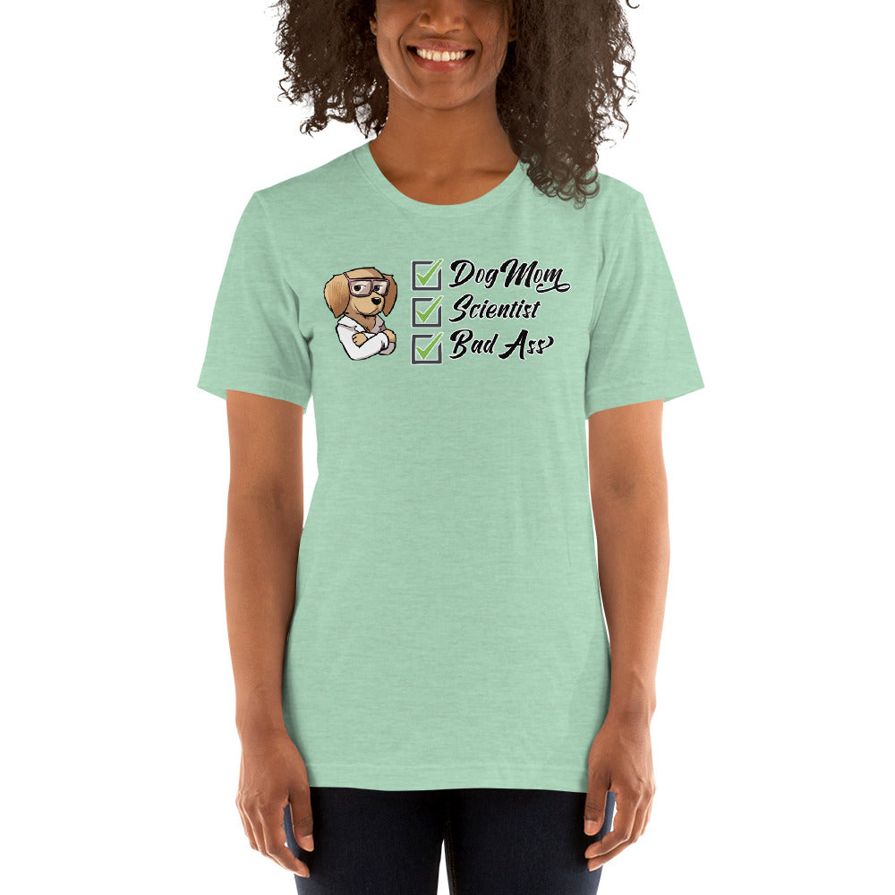 Short-Sleeve Unisex T-Shirt: Dogmom!