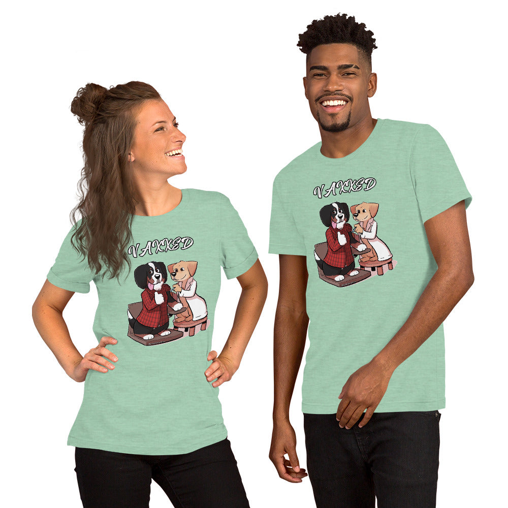 Short-Sleeve Unisex T-Shirt: VAXXED