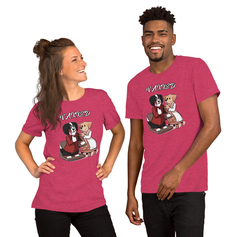 Short-Sleeve Unisex T-Shirt: VAXXED