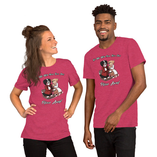 Short-Sleeve Unisex T-Shirt: Hit me with your best shot