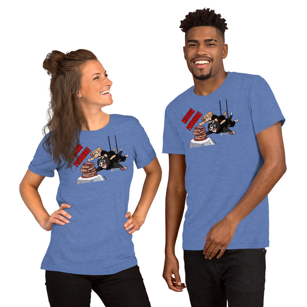 Short-Sleeve Unisex T-Shirt: MISSION PAWSSIBLE