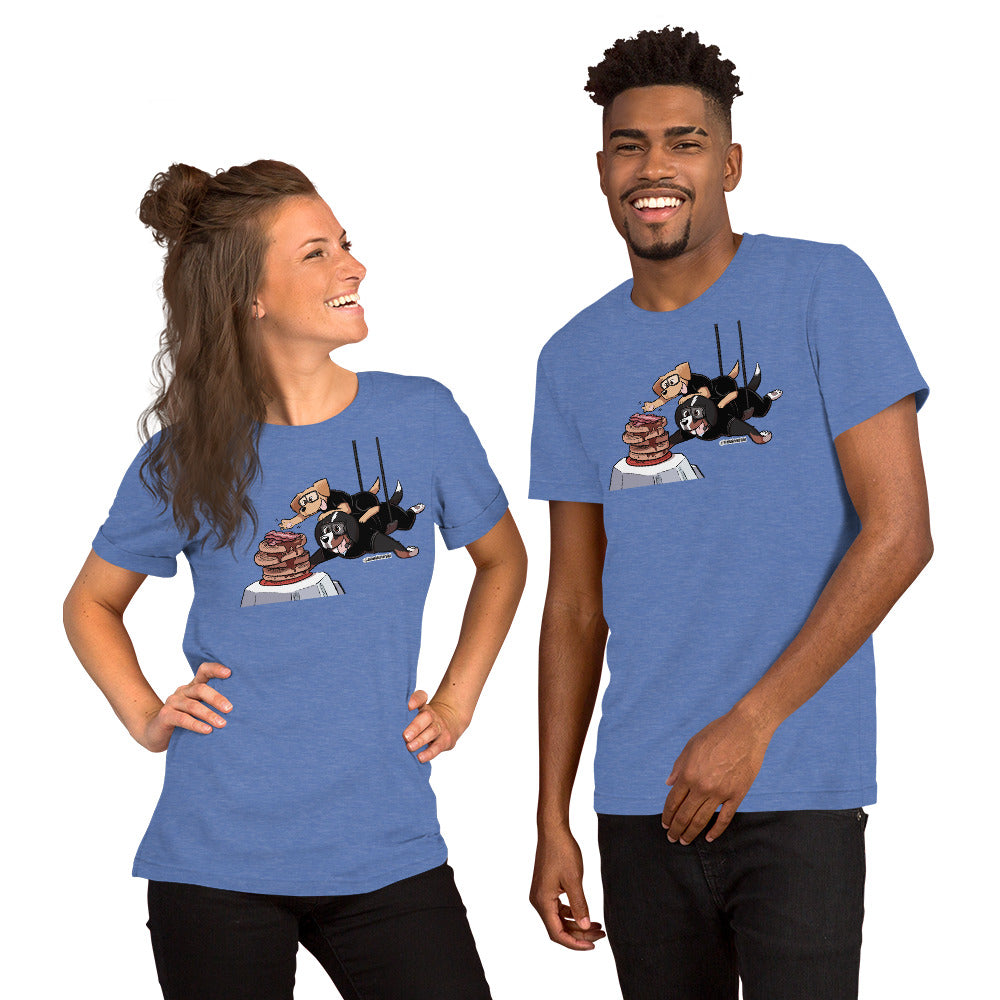 Short-Sleeve Unisex T-Shirt: Waffle Mountain Pawssible