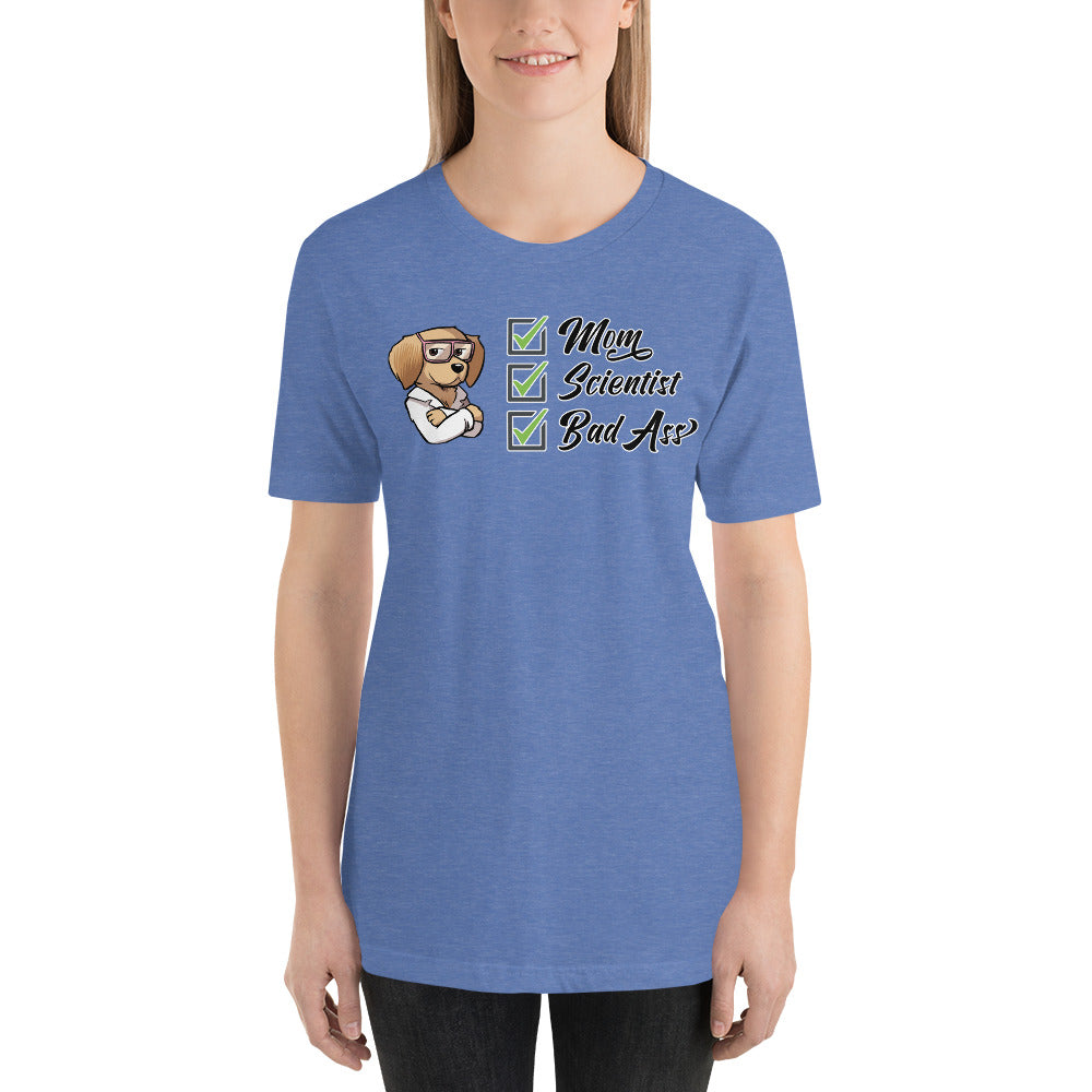 Short-Sleeve Unisex T-Shirt: Mom Scientist!