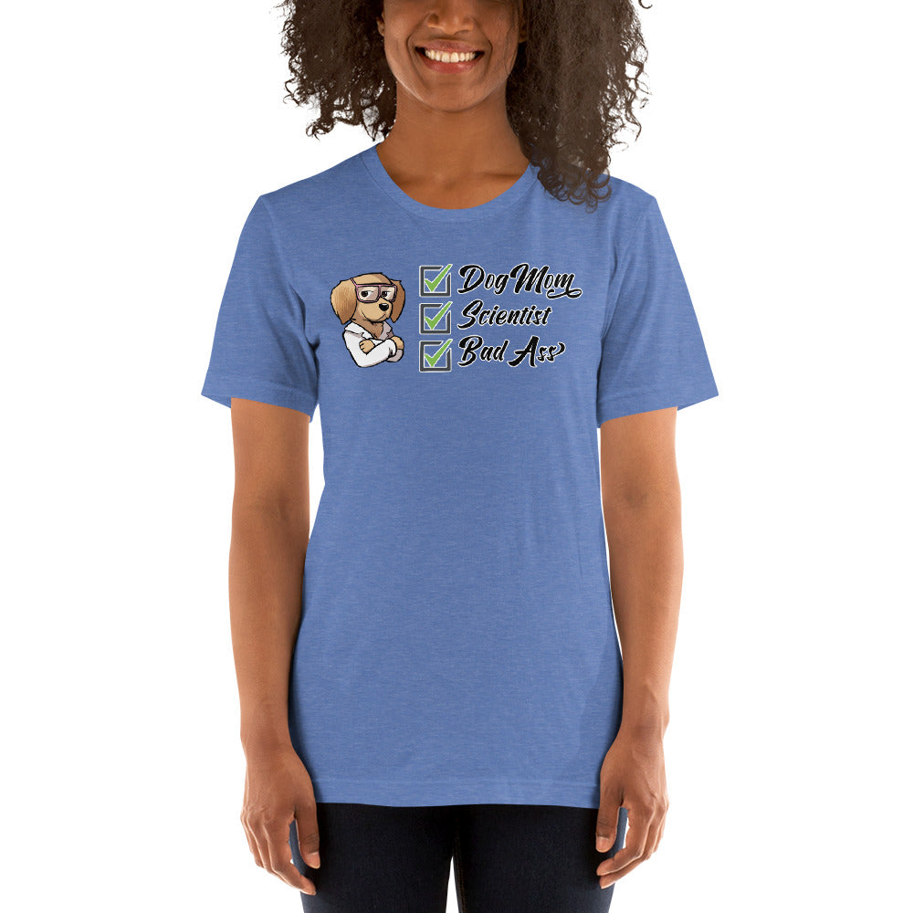 Short-Sleeve Unisex T-Shirt: Dogmom!