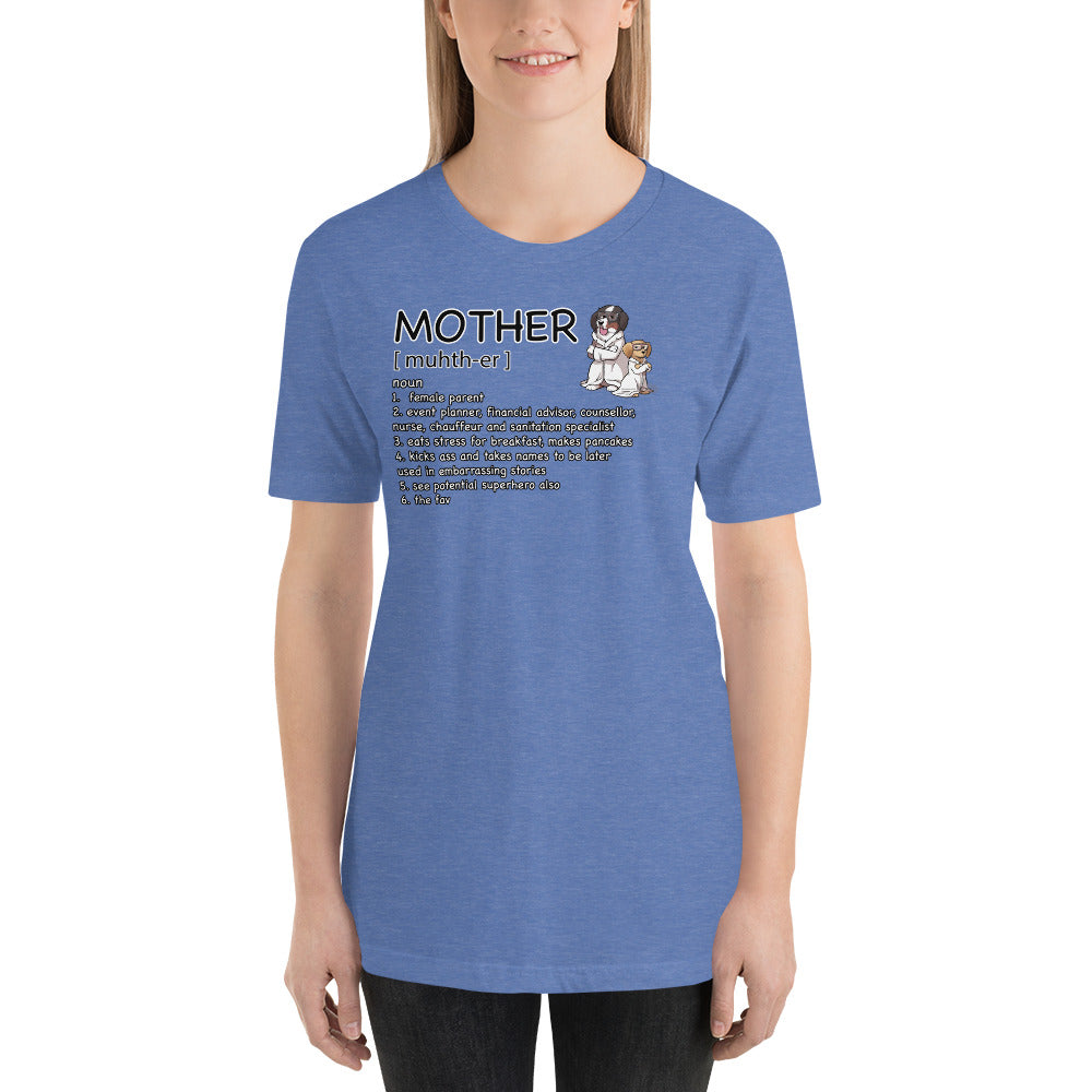 Short-Sleeve Unisex T-Shirt: Mother Definition