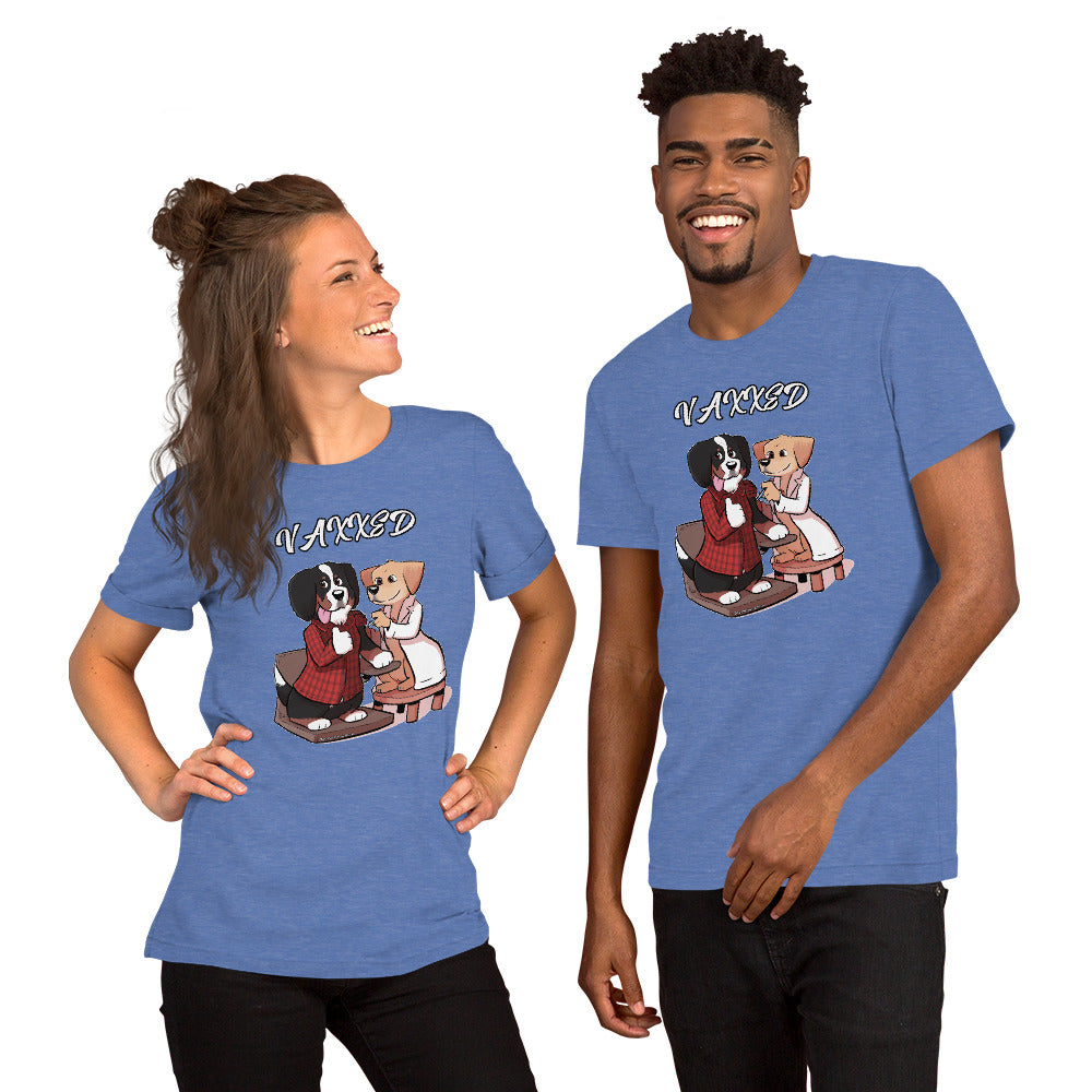 Short-Sleeve Unisex T-Shirt: VAXXED
