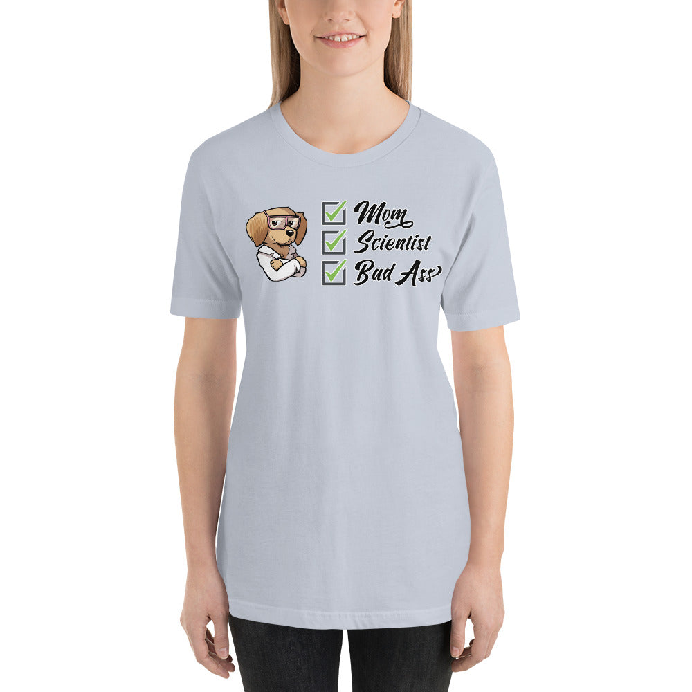 Short-Sleeve Unisex T-Shirt: Mom Scientist!