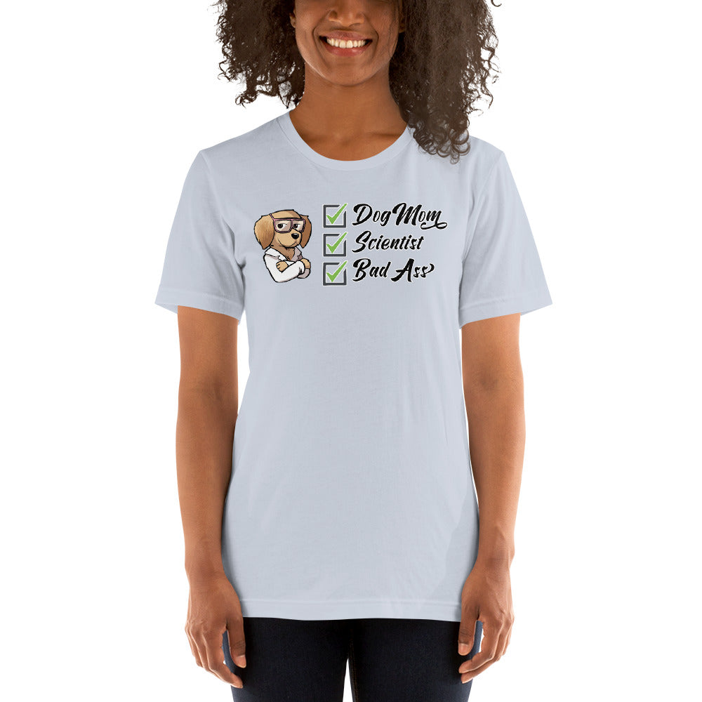 Short-Sleeve Unisex T-Shirt: Dogmom!
