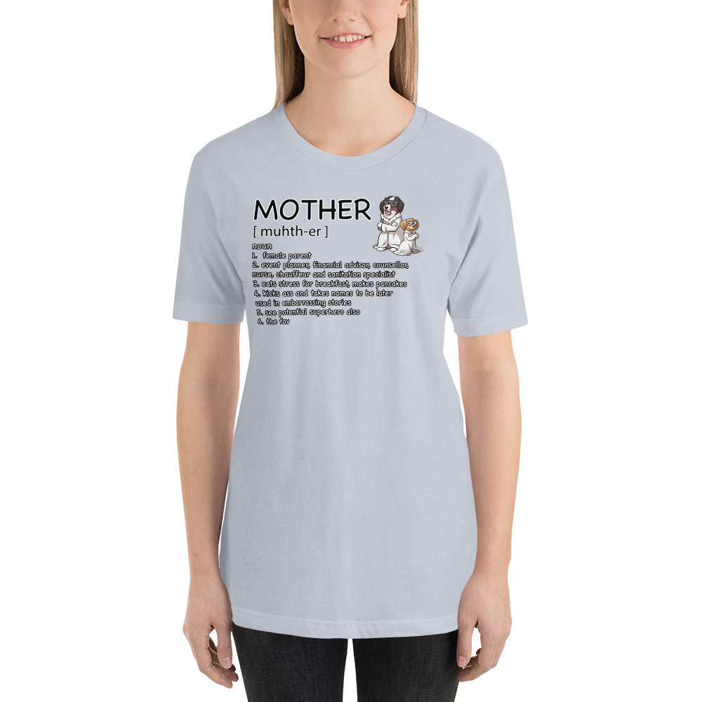 Short-Sleeve Unisex T-Shirt: Mother Definition