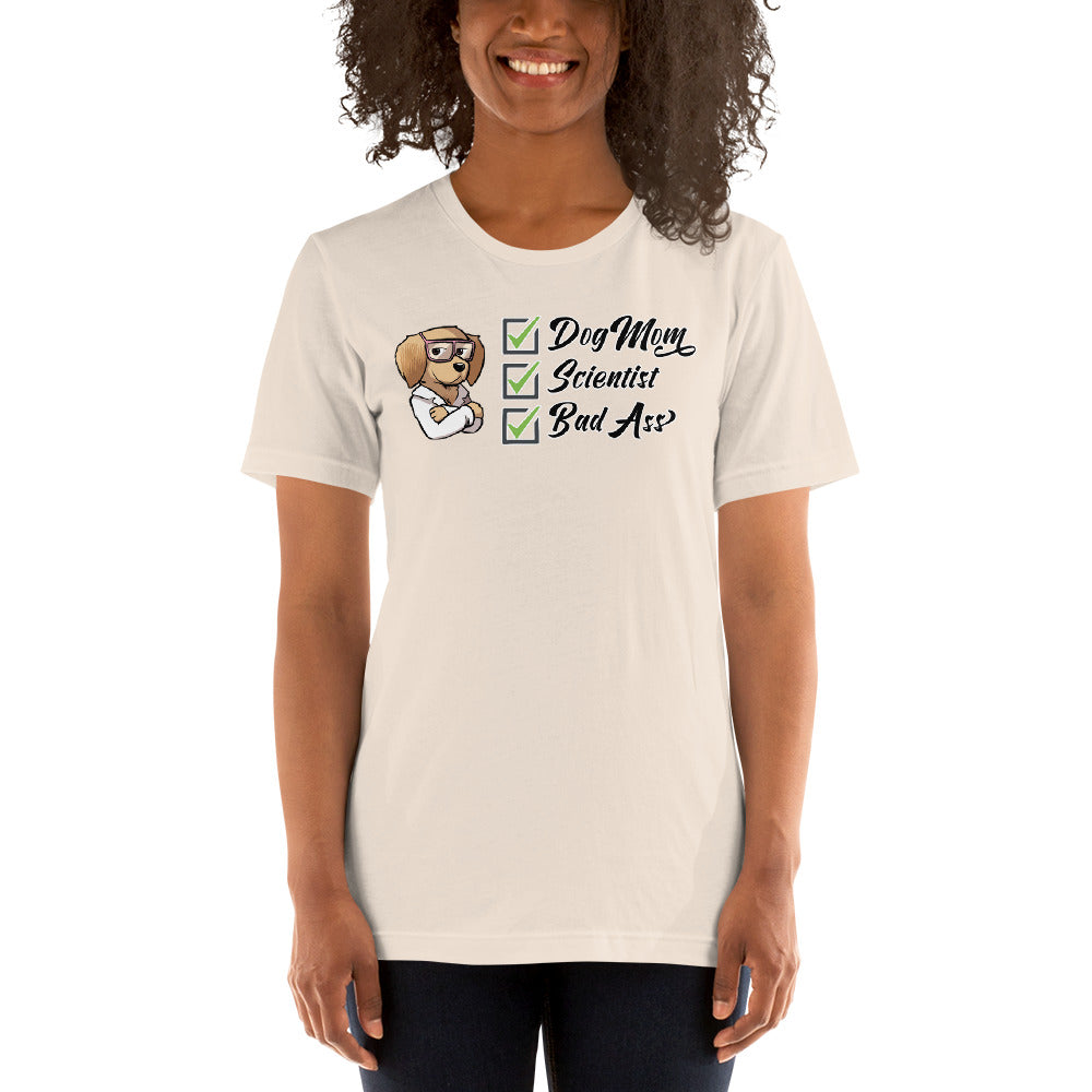 Short-Sleeve Unisex T-Shirt: Dogmom!