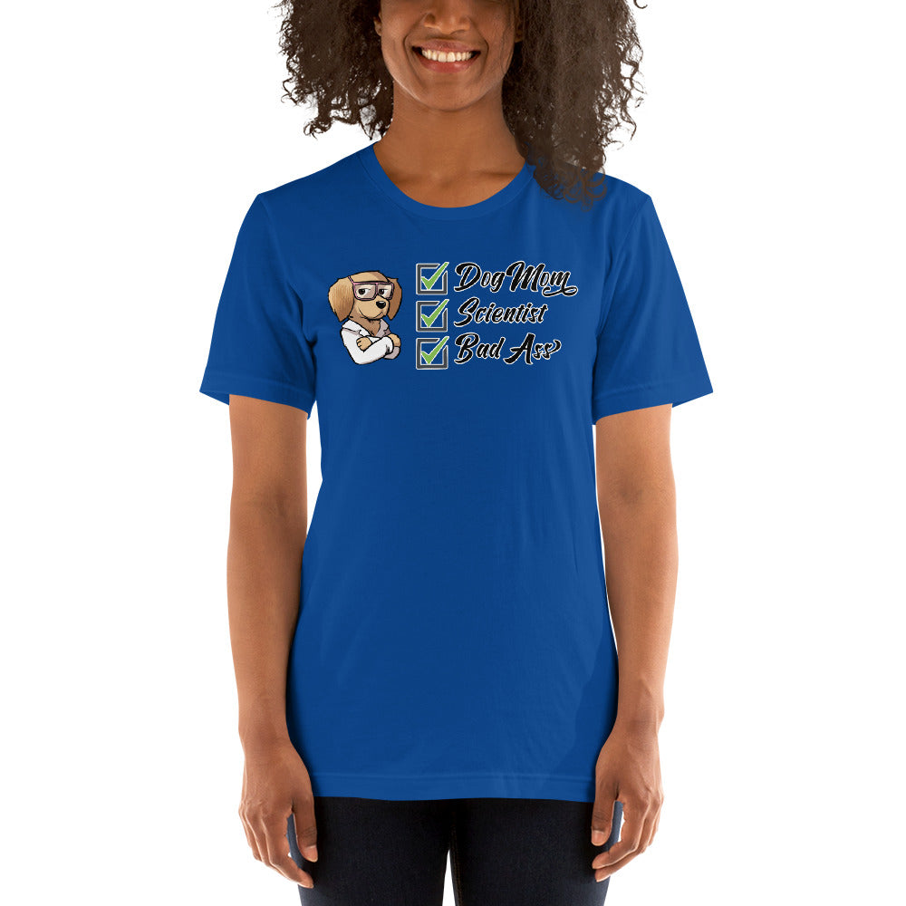 Short-Sleeve Unisex T-Shirt: Dogmom!