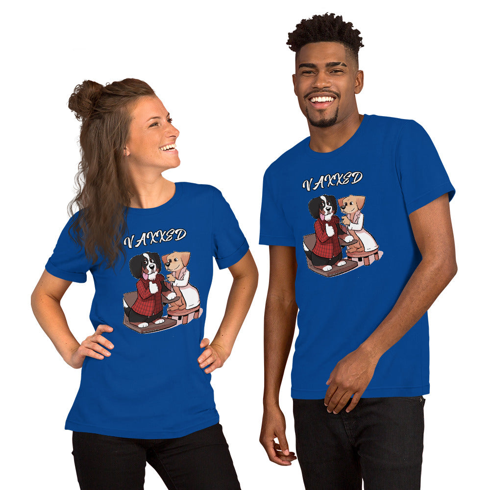 Short-Sleeve Unisex T-Shirt: VAXXED