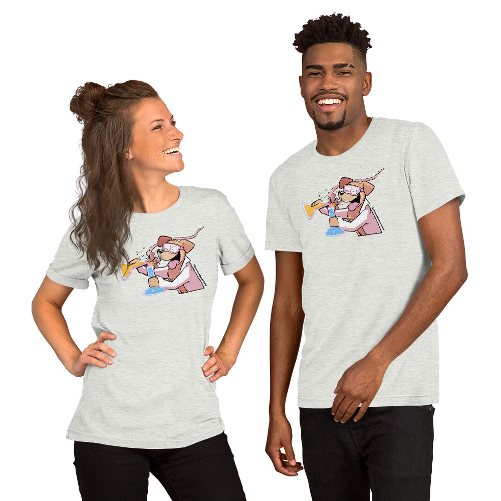 Short-Sleeve Unisex T-Shirt: Mad Science Beaker