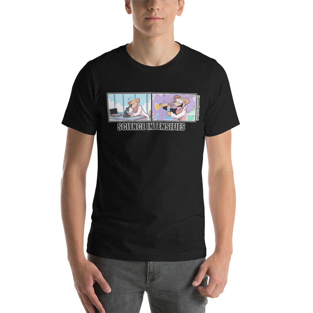 Short-Sleeve Unisex T-Shirt: Science Intensifies!