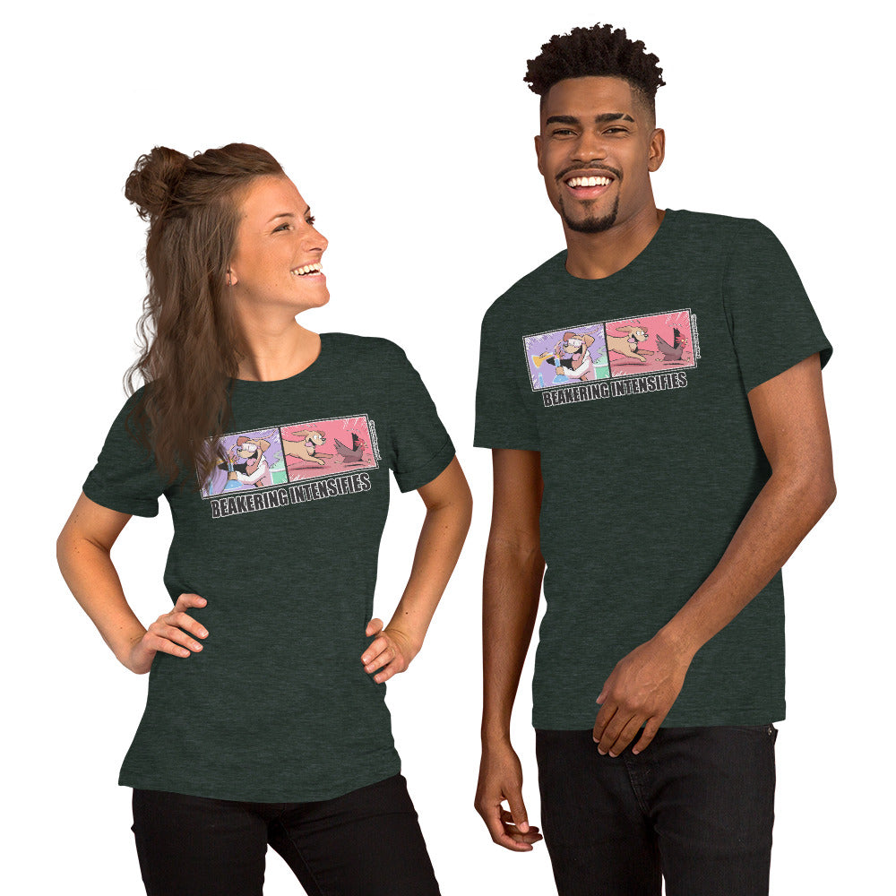 Short-Sleeve Unisex T-Shirt: Beakering Intensifies
