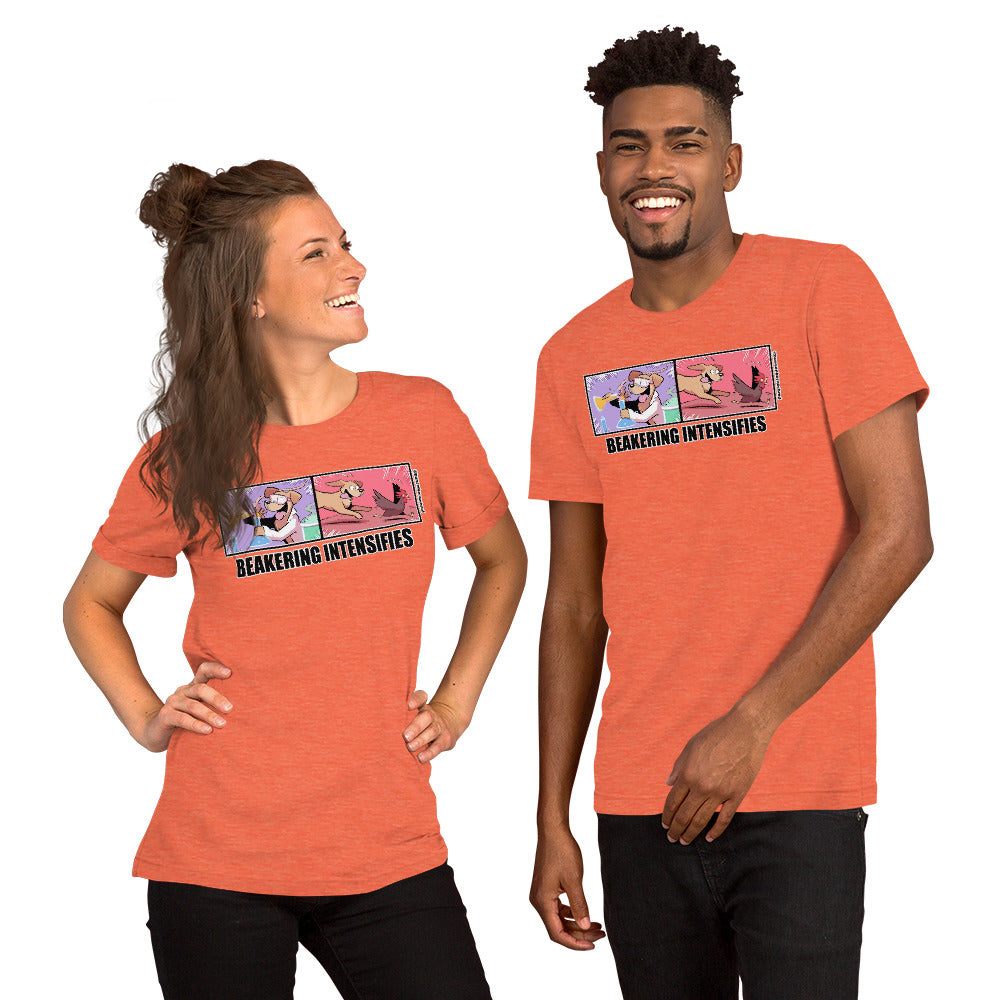 Short-Sleeve Unisex T-Shirt: Beakering Intensifies