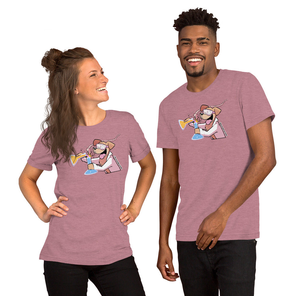 Short-Sleeve Unisex T-Shirt: Mad Science Beaker