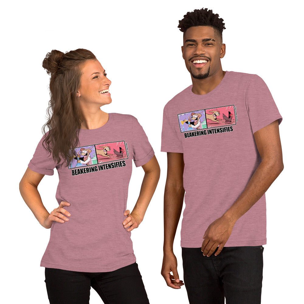 Short-Sleeve Unisex T-Shirt: Beakering Intensifies
