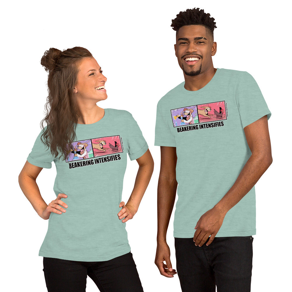 Short-Sleeve Unisex T-Shirt: Beakering Intensifies