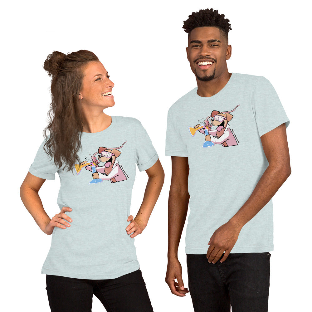 Short-Sleeve Unisex T-Shirt: Mad Science Beaker