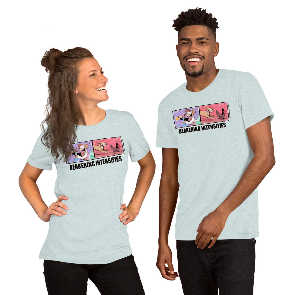 Short-Sleeve Unisex T-Shirt: Beakering Intensifies