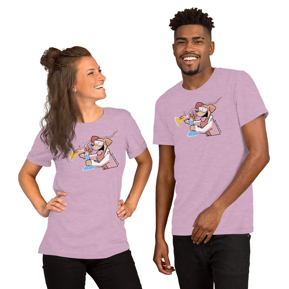 Short-Sleeve Unisex T-Shirt: Mad Science Beaker