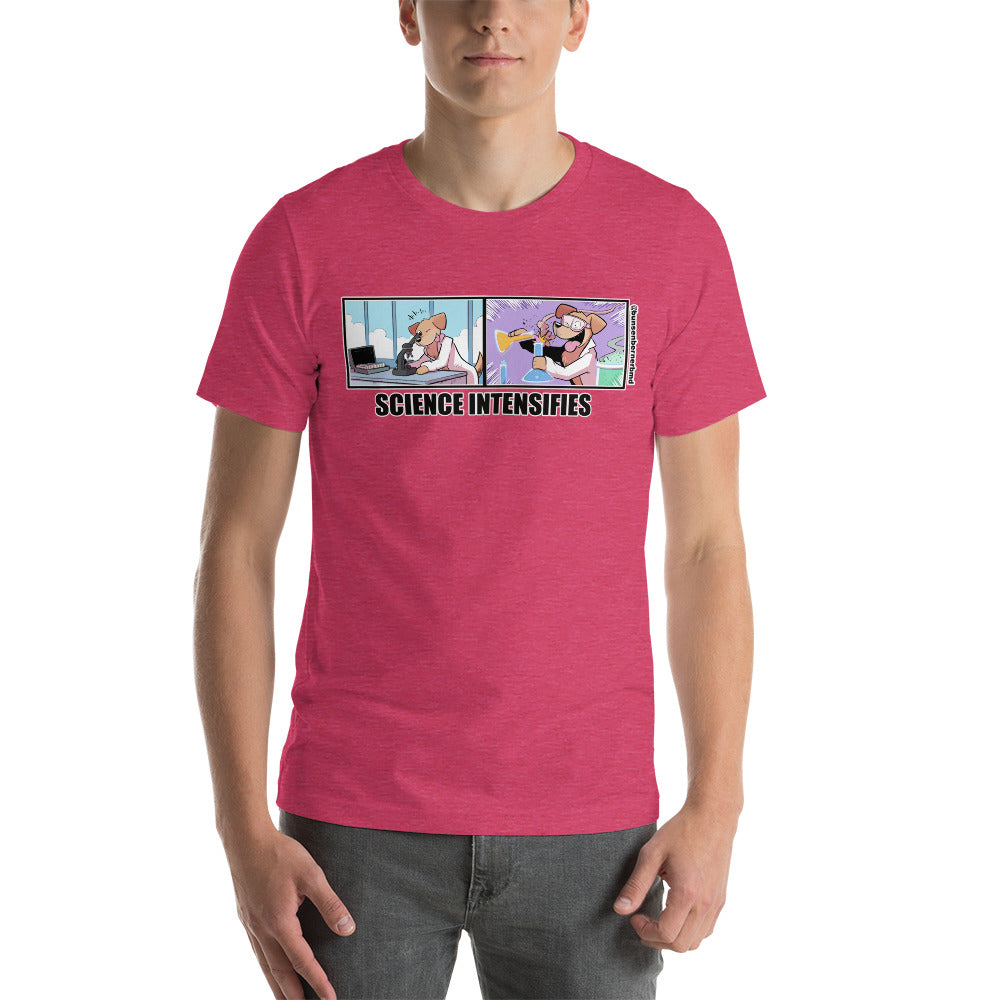 Short-Sleeve Unisex T-Shirt: Science Intensifies!