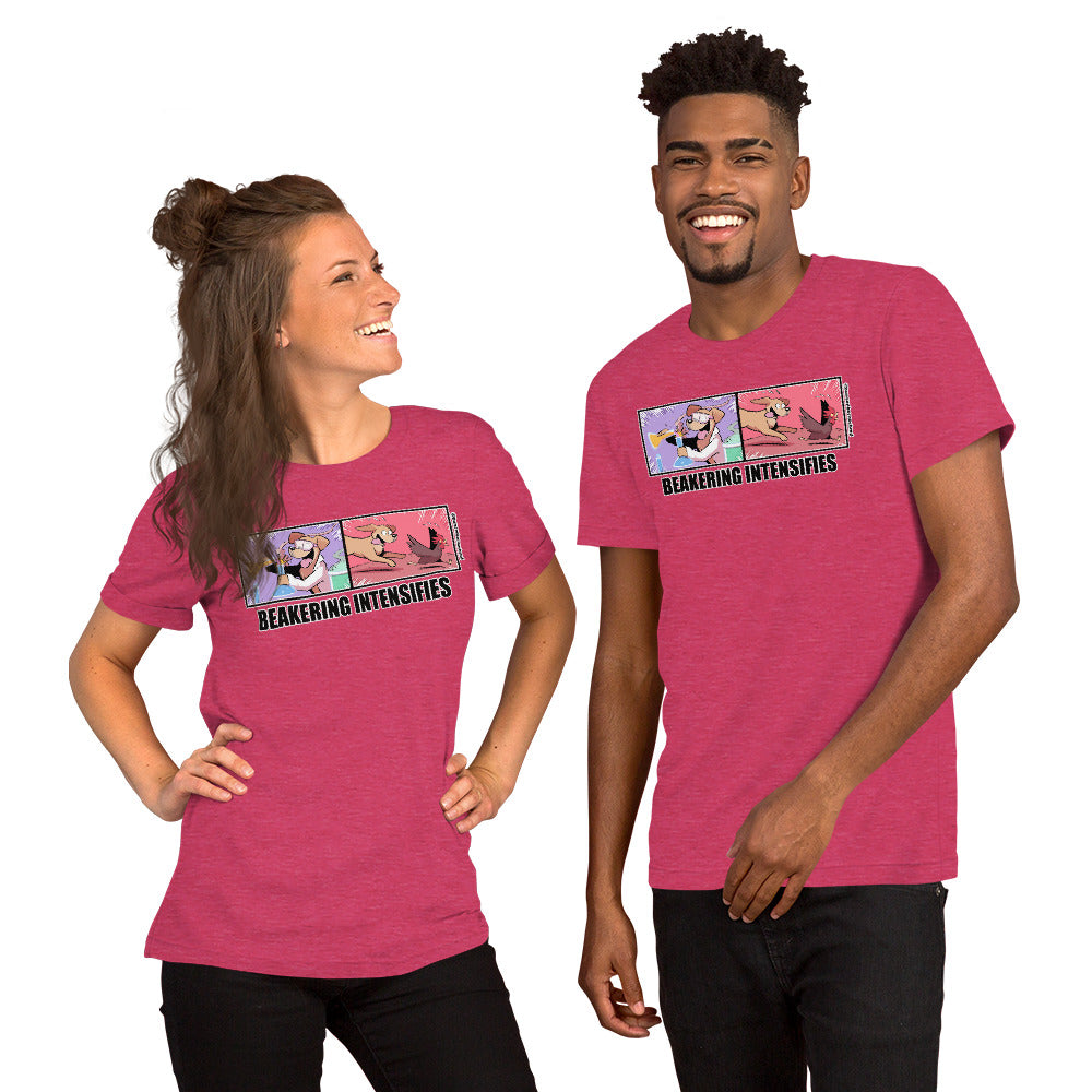 Short-Sleeve Unisex T-Shirt: Beakering Intensifies