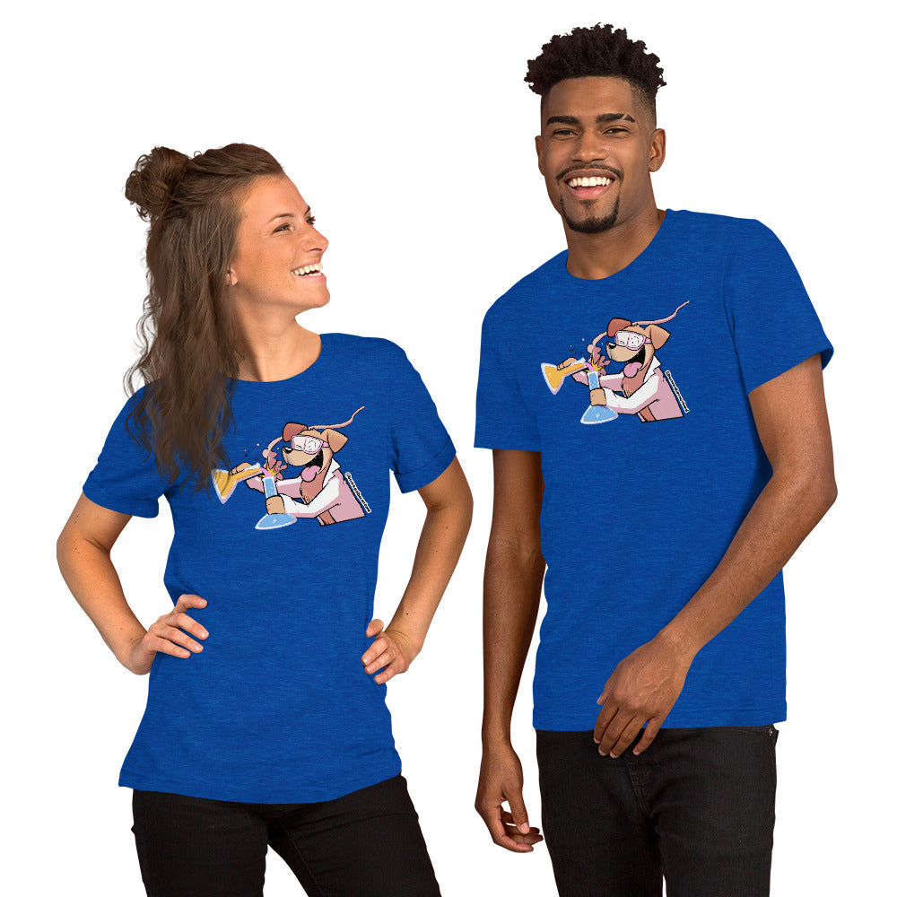 Short-Sleeve Unisex T-Shirt: Mad Science Beaker
