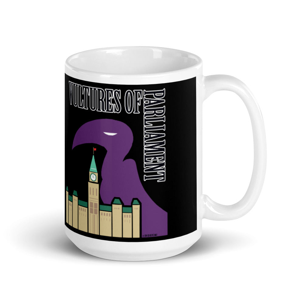 Mug- Vultures of Parliament Band (with Tour Locations on the Back!)