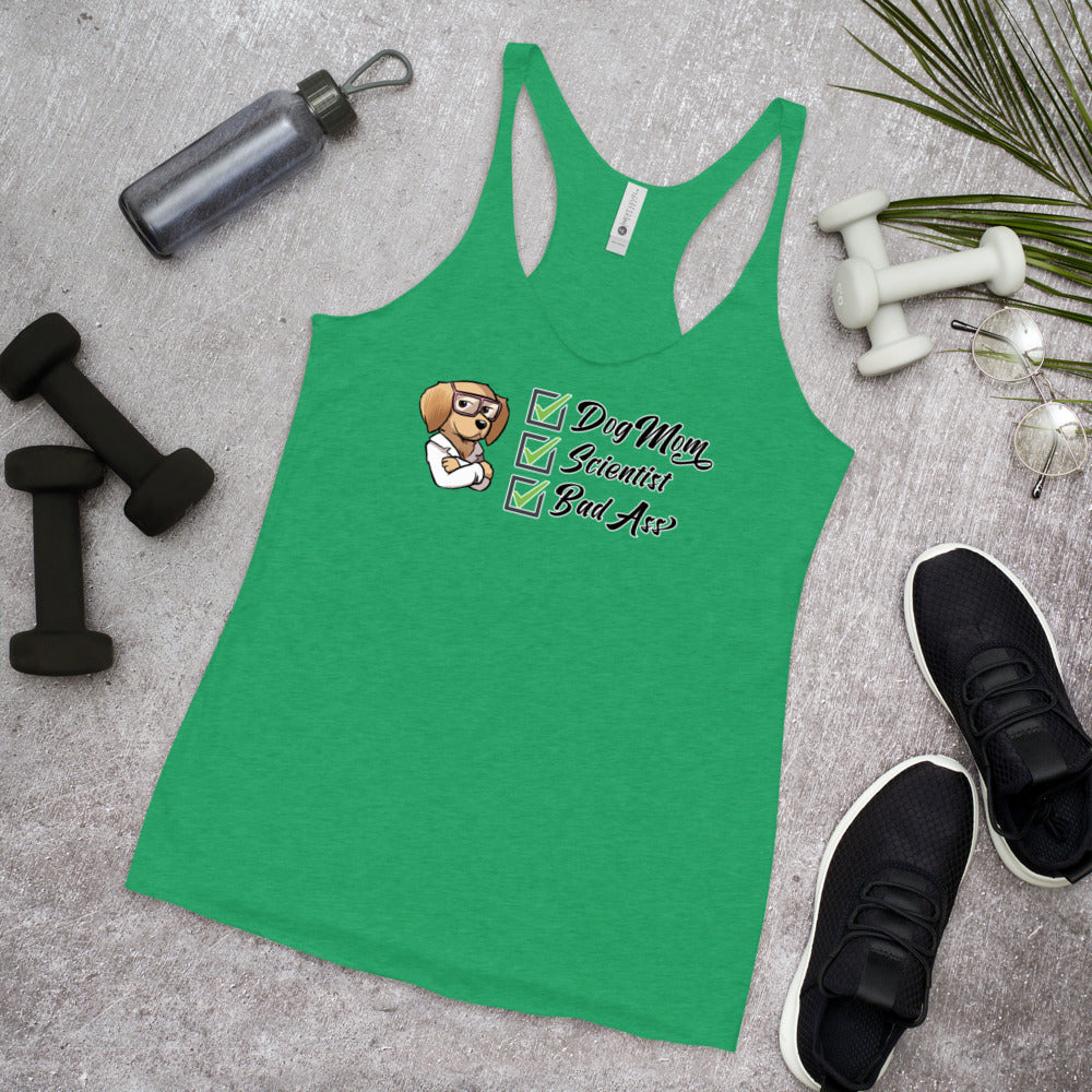 Women's Racerback Tank: Dogmom